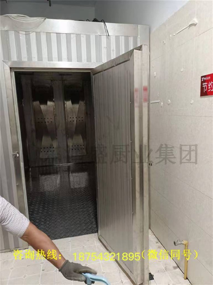 大型醒发室装置现。。，，，，用于醒发馒头、包子之类的面食